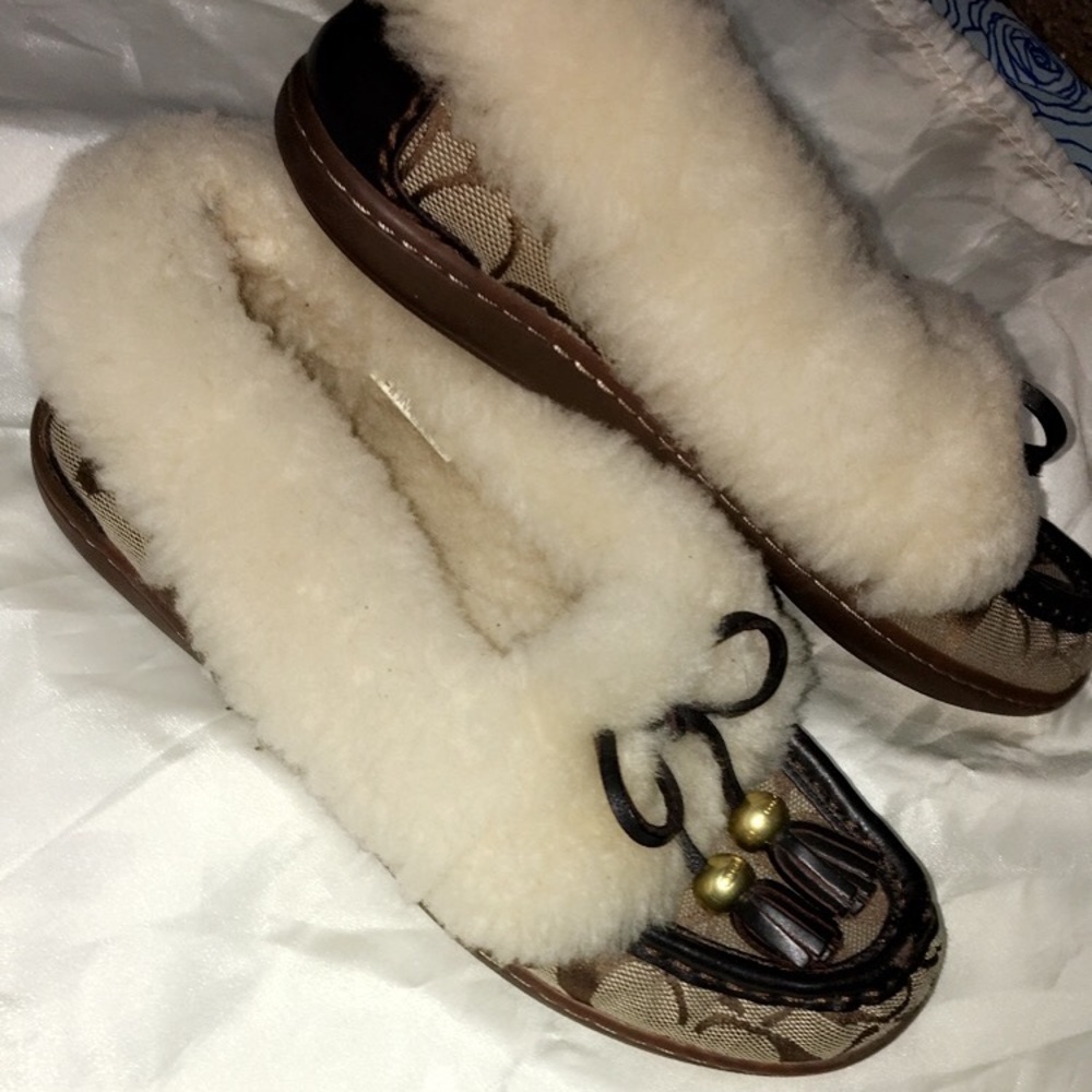 Coach moccasins